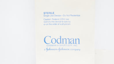 Codman 82-1636 Cerebral Catheter-Reservoir, 6cm LeRoy Design